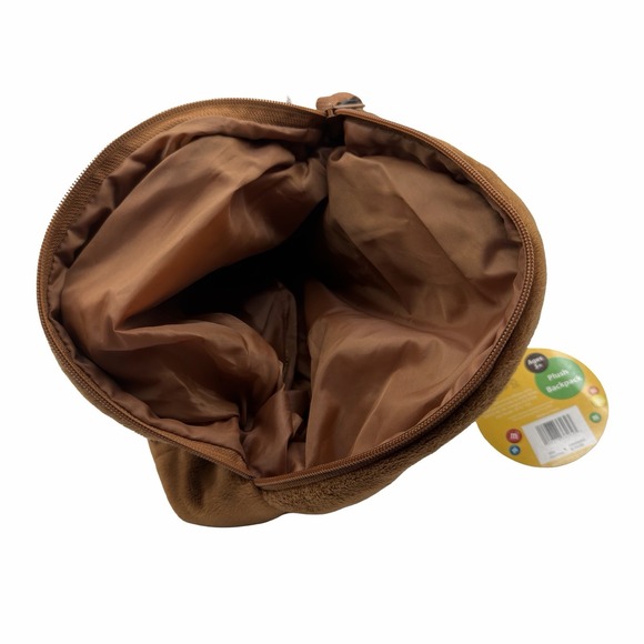 M&M's‎ World Ms. Brown Plush Backpack 18.5" Bag Glasses Heels New with Tag 2014 - Picture 6 of 14